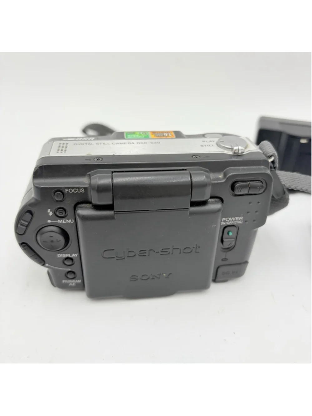 Sony Cyber-shot DSC-S30 DIGITAL CAMERA Bundle TESTED Memory Stick 1.3MP